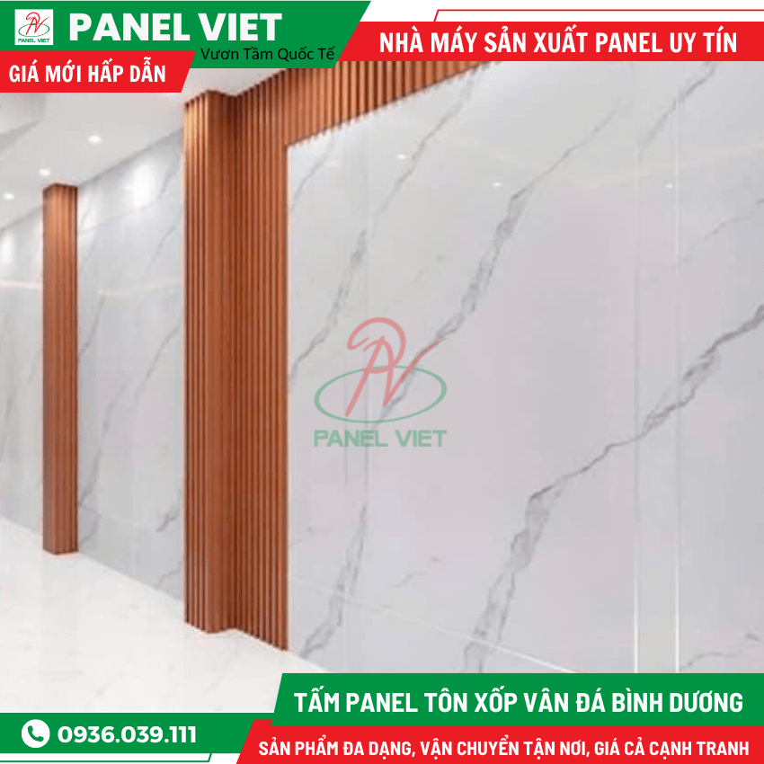 panel vân đá Bình Dương